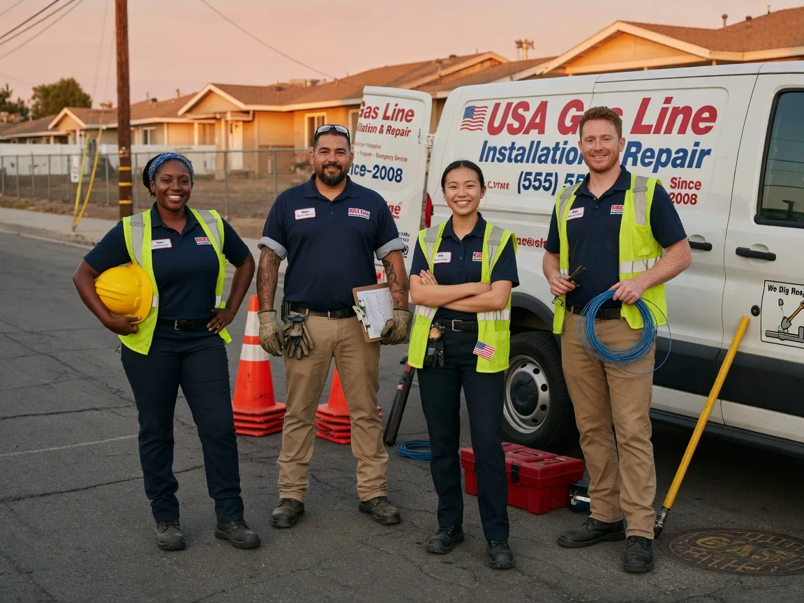 Gas Line Installation company in Carpio, ND